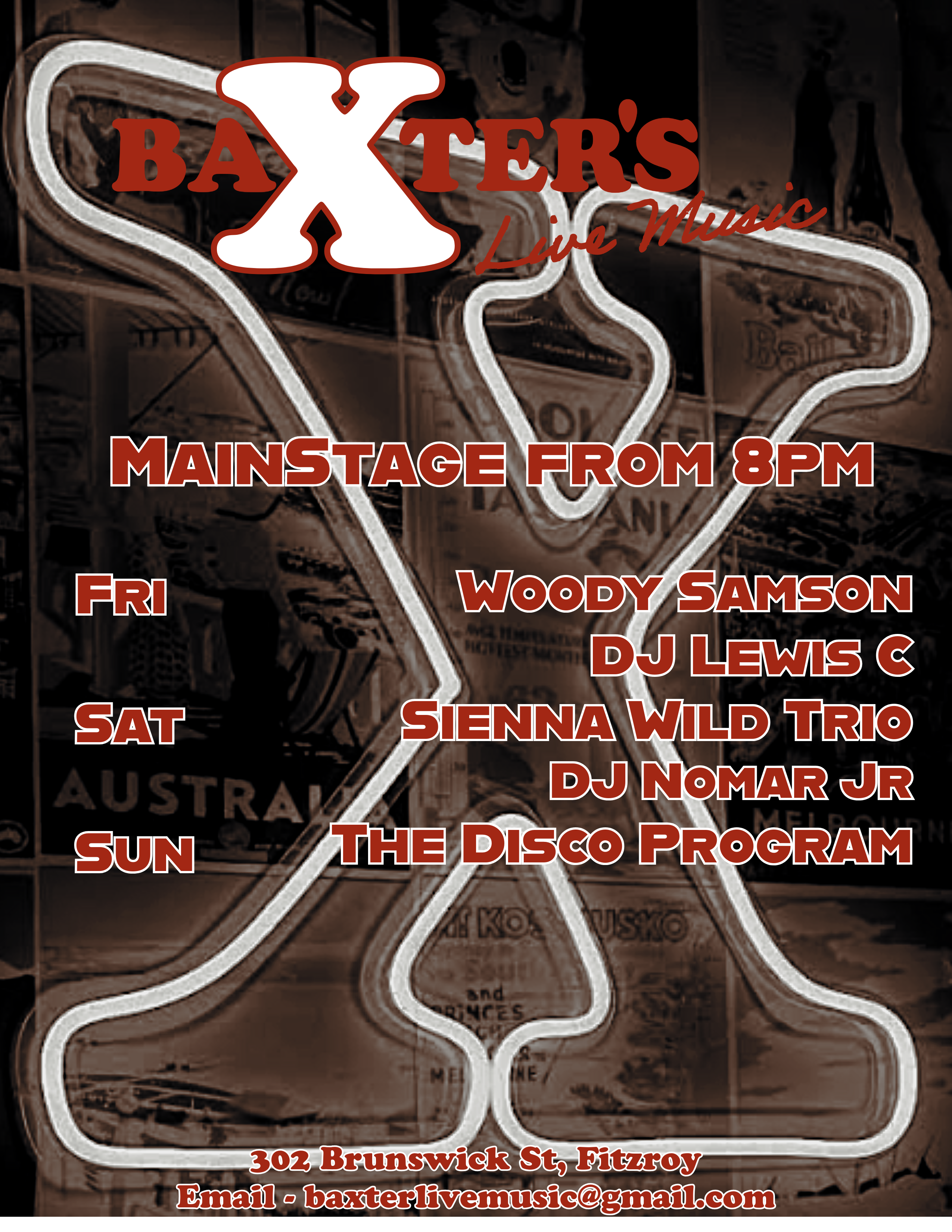 Live Music Baxter’s Live Live Music Baxter's Live